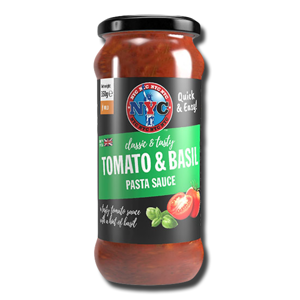 NYC Classic and Tasty Tomato & Basil Sauce 350g NYC Classic and Tasty Tomato & Basil Sauce 350g