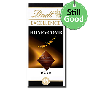 Lindt Excellence Honeycomb Dark Chocolate 100g [BB: 31/08/2022]