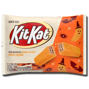 Nestlé Kit Kat Halloween Orange Colored White Creme 22's Units 291g