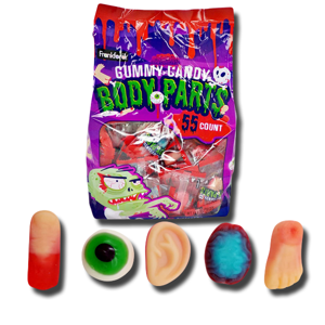 Frankford Halloween Gummy Boody Parts 55Units 413g Frankford Halloween Gummy Boody Parts 55Units 413g