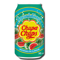 Chupa Chups Watermelon Gum Sparkling 345ml