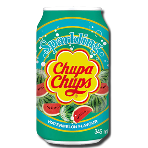 Chupa Chups Watermelon Gum Sparkling 345ml Chupa Chups Watermelon Gum Sparkling 345ml
