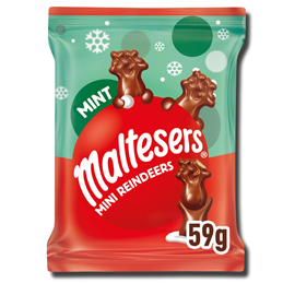 Maltesers Mint Mini Reindeer Bag 59g