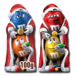 M&M's Santa Shape Chocolate 100g