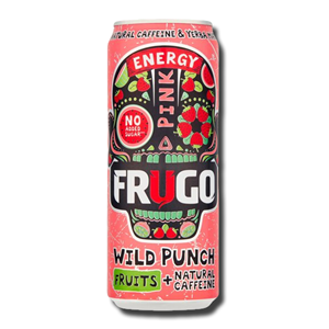 Frugo Energy Drink Pink Wild Punch 330ml