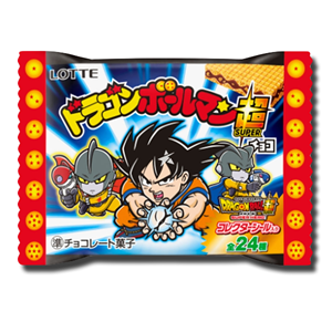 Lotte Dragon Ball Super Chocolate Wafer & Character Sticker 28.3g