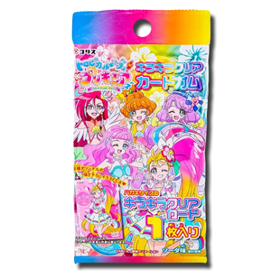 Pretty Cure Tropical-Rouge Soda Gum 1 Card 16g