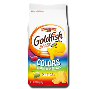Pepperidge Farm Goldfish Colors Cheddar Crackers 187g