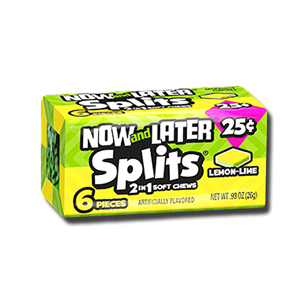 Now and Later Long Lasting Chews Lemon Lime 26g