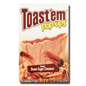 Toast'em Pop-Ups Brown Sugar Cinnamon Frosted 6 units 288g