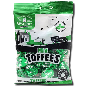 Walkers Mint Toffees 150g