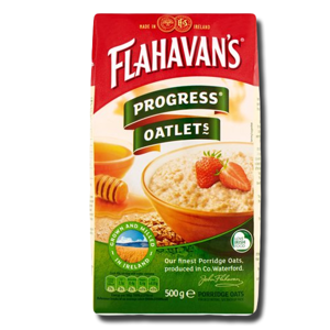 Flahavan's Porridge Oats Progress Oatlet 500g Flahavan's Porridge Oats Progress Oatlet 500g