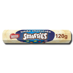 Nestlé Smarties White Chocolate Tube 120g Nestlé Smarties White Chocolate Tube 120g