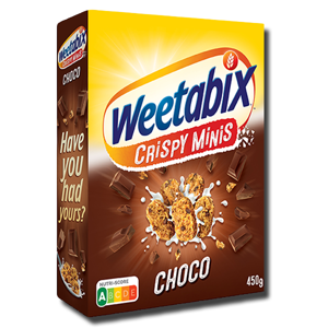 Weetabix Crispy Minis Choco 450g Weetabix Crispy Minis Choco 450g