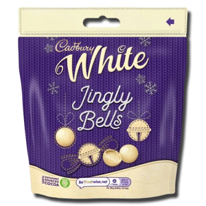Cadbury White Jingly Bells 72g Cadbury White Jingly Bells 72g