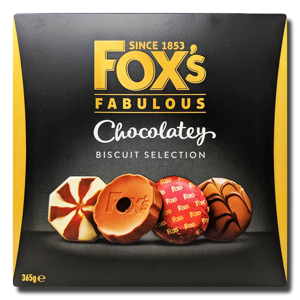 Fox's Fabulous Cookies Assortment Carton 365g Fox's Fabulous Cookies Assortment Carton 365g