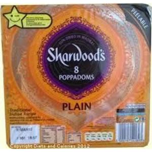 Sharwoods 8 Poppadoms Ready to Eat Sharwoods 8 Poppadoms Ready to Eat