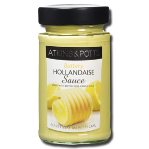 Atkins & Potts Hollandaise Sauce 205g Atkins & Potts Hollandaise Sauce 205g