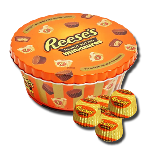 Reese's Peanut Butter Miniatures Tin 225g Reese's Peanut Butter Miniatures Tin 225g