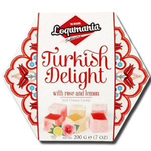 Loqumania Turkish Delight Rose and Lemon 200g