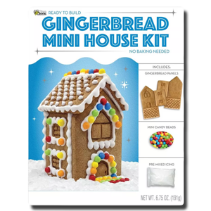 Bee Ready to Build Gingerbread Mini House Kit 191g Bee Ready to Build Gingerbread Mini House Kit 191g
