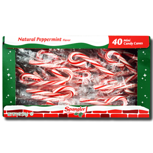 Spangler Candy Cane Red & White 8cm Mini 40 Units Spangler Candy Cane Red & White 8cm Mini 40 Units