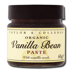 Taylor & Colledge Organic Vanilla Bean Paste 65g Taylor & Colledge Organic Vanilla Bean Paste 65g