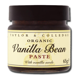 Taylor & Colledge Organic Vanilla Bean Paste 65g