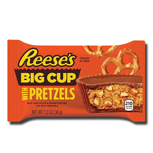 Reese's Peanut Butter Chocolate Big Cup Pretzels 36g