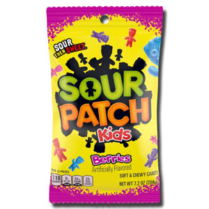 Sour Patch Kids Berries 204g Sour Patch Kids Berries 204g