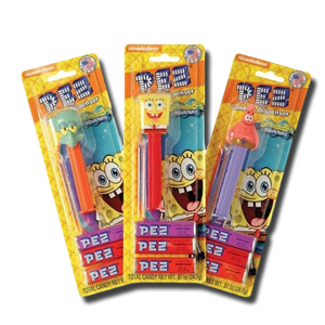 Pez Candy & Dispenser SpongeBob SquarePants 24.7g Pez Candy & Dispenser SpongeBob SquarePants 24.7g