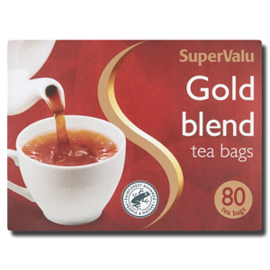 SuperValu Gold Blend 80's Tea Bags 232g SuperValu Gold Blend 80's Tea Bags 232g