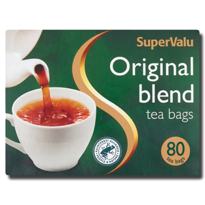 SuperValu Original Blend 80's Tea Bags 232g SuperValu Original Blend 80's Tea Bags 232g