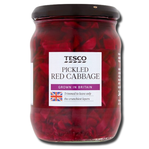Tesco Pickled Red Cabbage 340g Tesco Pickled Red Cabbage 340g