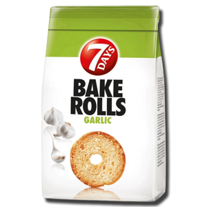7 Days Bake Rolls Garlic 250g 7 Days Bake Rolls Garlic 250g