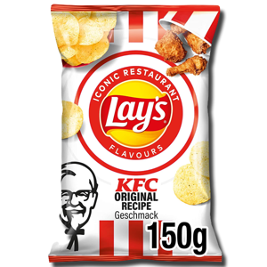 Lay's Potato Chips KFC Original Recipe Flavour 150g Lay's Potato Chips KFC Original Recipe Flavour 150g