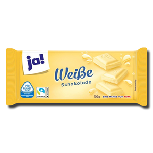 Ja Weibe White Chocolate 100g