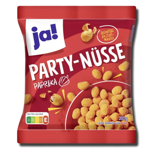 Ja Party Peanuts Paprika Covered 200g Ja Party Peanuts Paprika Covered 200g
