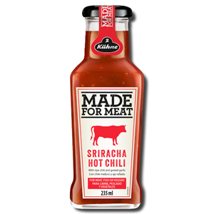 Kuhne Made for Meat Hot Chili Sriracha Sauce 235ml