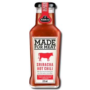Kuhne Made for Meat Hot Chili Sriracha Sauce 235ml Kuhne Made for Meat Hot Chili Sriracha Sauce 235ml