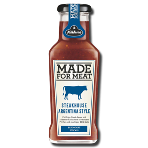 Kuhne Made for Meat Steakhouse Argentina Style Sauce 235ml Kuhne Made for Meat Steakhouse Argentina Style Sauce 235ml