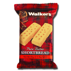 Walkers Shortbread Pure Butter Fingers 40g Walkers Shortbread Pure Butter Fingers 40g