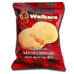 Walkers Shortbread Pure Butter Highlander 40g