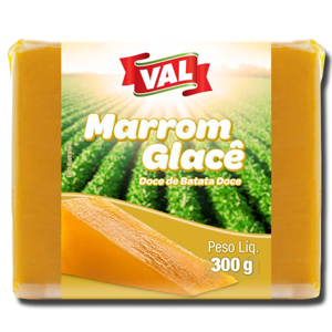 Val Marrom Glacê Bloco 300g