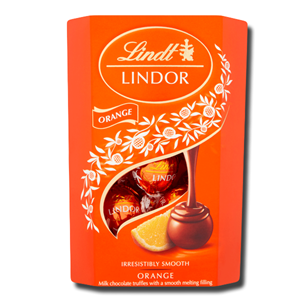 Lindt Lindor Orange Irresistibly Smooth 200g 