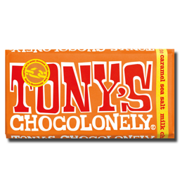 Tony's Chocolonely Milk Caramel Sea Salt 32% 180g
