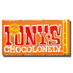 Tony's Chocolonely Milk Caramel Sea Salt 32% 180g