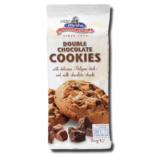 Merba Double Chocolate Cookies 200g