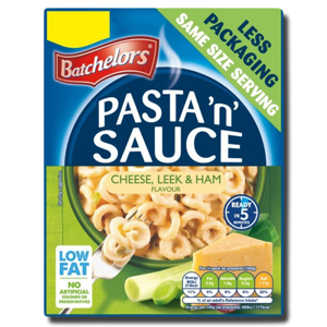 Batchelors Pasta 'n' Sauce Cheese Leek & Ham 99g Batchelors Pasta 'n' Sauce Cheese Leek & Ham 99g