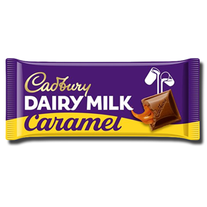 Cadbury Dairy Milk Caramel Chocolate Bar 180g